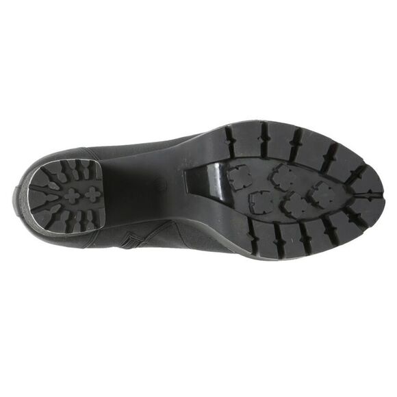 CHARLES BY CHARLES DAVID WEARY FAUX NUBUCK AND FAUX-FUR PLATFORM ANKLE BOOTS - Picture 7 of 16